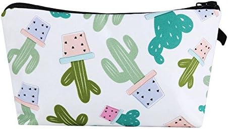 Cactus Makeup Bag – Cactus Cosmetic Bag Cute Necessaries for Women Makeup Travelling …