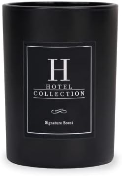 Hotel Collection – My Way – Luxury Scented Candles with Essential Oils – Leather, Cardamom, Lemon, Sandalwood, Cedar, Cinnamon & Iris – 50-Hour Burn Time – Soy Candles – Home Decor – 8 oz