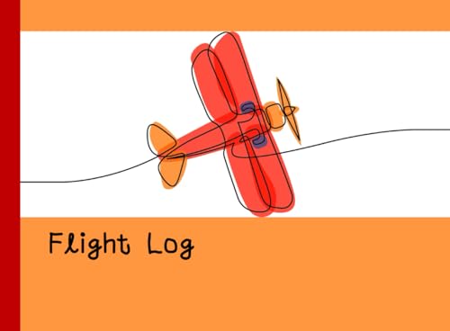 Flight Log: Rubber Band Powered Airplane Flight Tracker Book