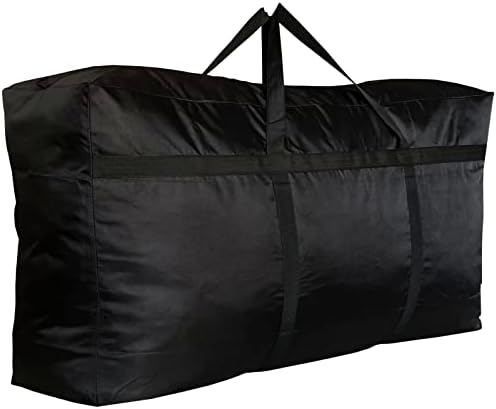 Extra Large Storage Duffle Bag with Zippers and Handles, Big Foldable Duffle Bag for Travel