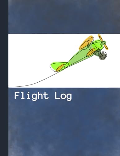 Flight Log: Rubber Band Powered Airplane Flight Tracker Book