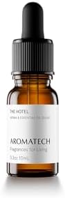 AromaTech The Hotel Aroma Essential Oil Blend, Pure Aromatherapy with Peach, Lavender & Pine, for Diffuser & Humidifier – 0.3 fl oz, 10 mL