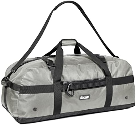 Fitdom 130L 36″ Heavy Duty Extra Large Sports Gym Equipment Travel Duffle Bag W/Adjustable Shoulder & Compression Straps. Perfect for Soccer Baseball Basketball Hockey Football & Team Coaches & More