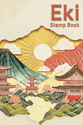 Eki Stamp book: Collect stamps from your trip to Japan and create a cherished memento.